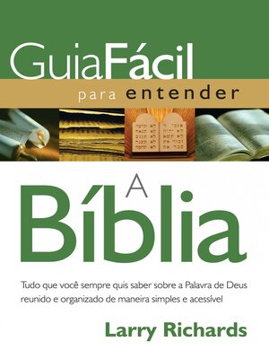 cover image of Guia fácil para entender a Bíblia